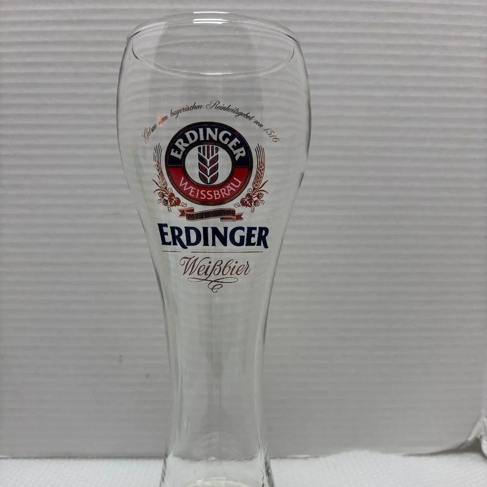 ERDINGER WEISSBRAU BEER GLASSES 20 OZ - 10